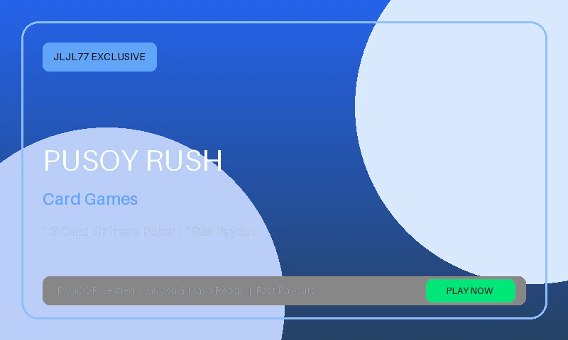 Pusoy Guide